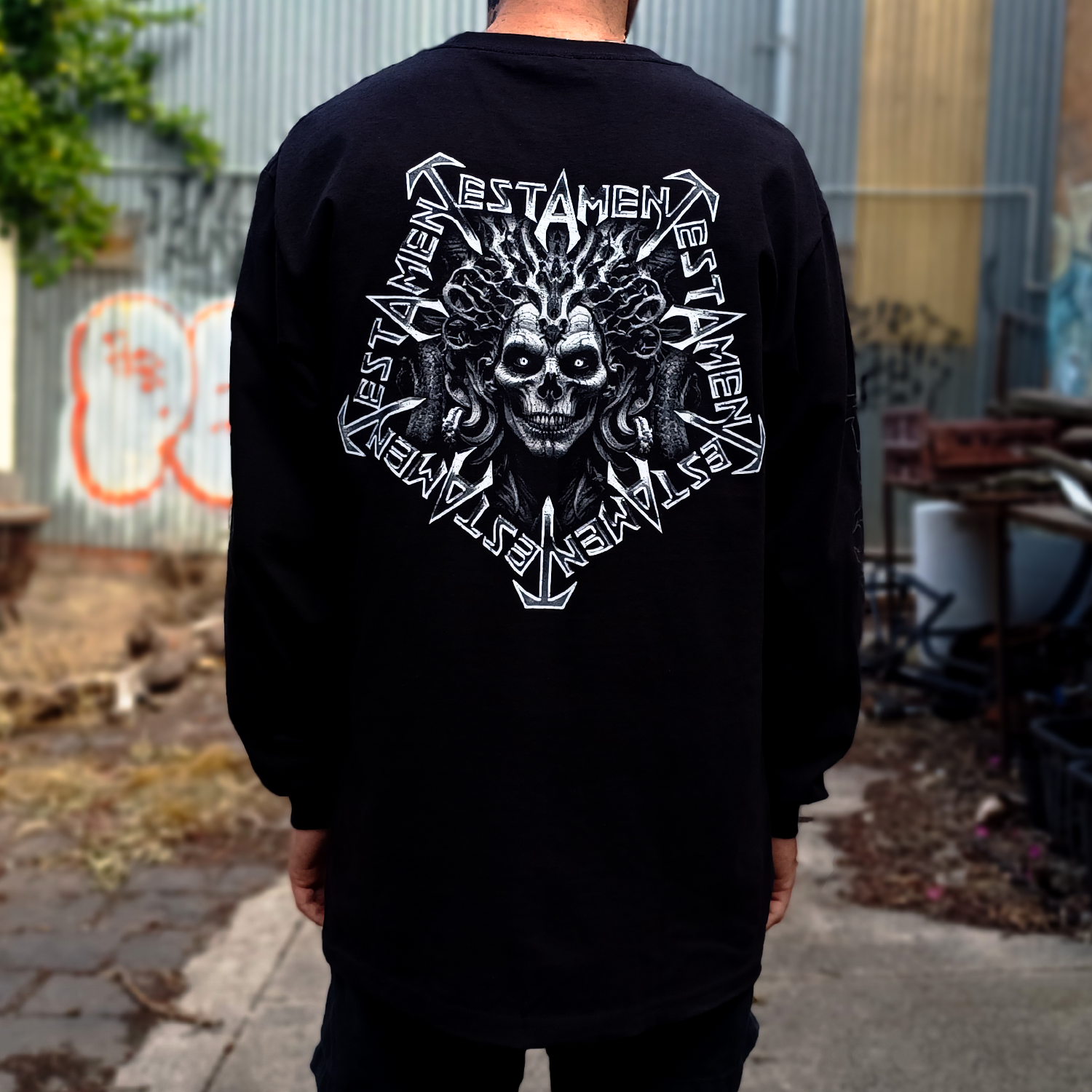 Testament - Medusa Longsleeve (Black)