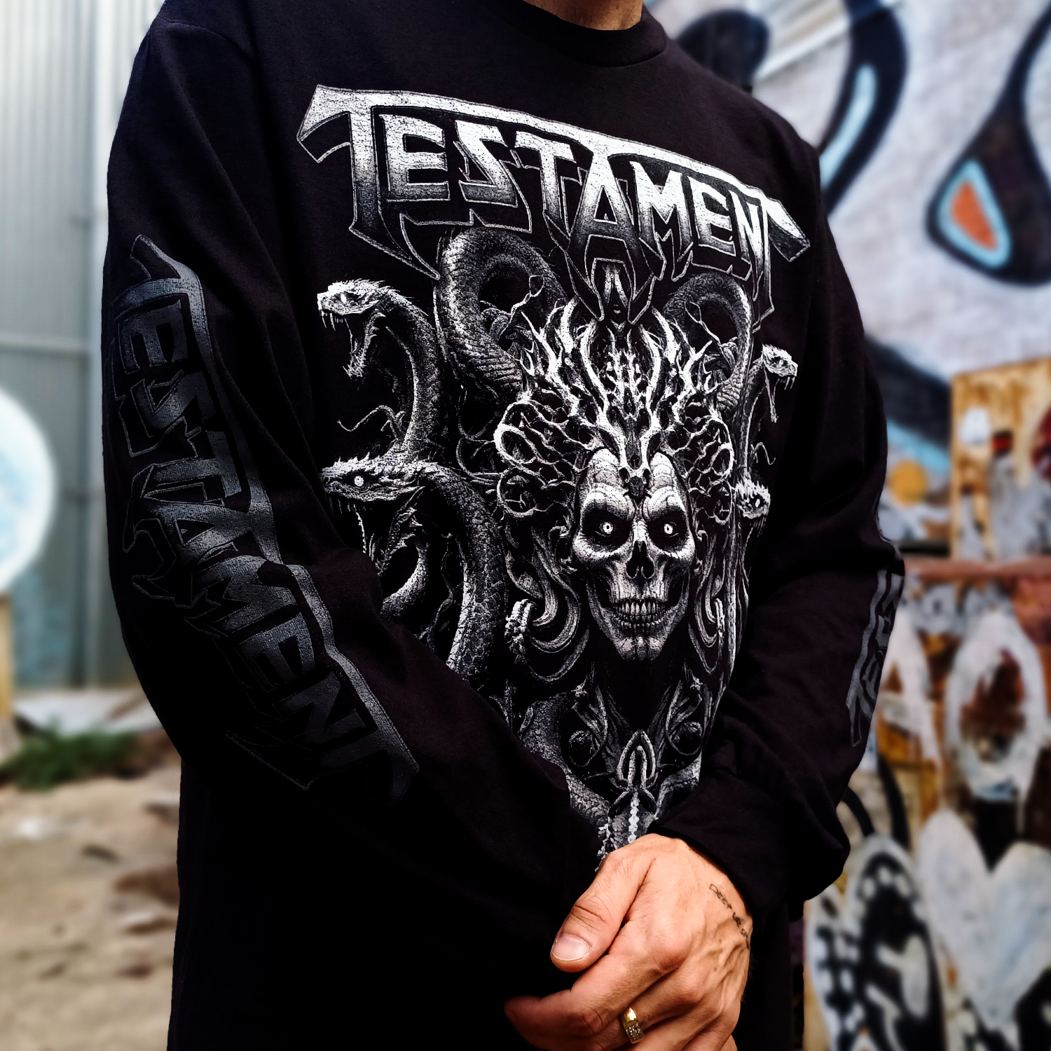 Testament - Medusa Longsleeve (Black)