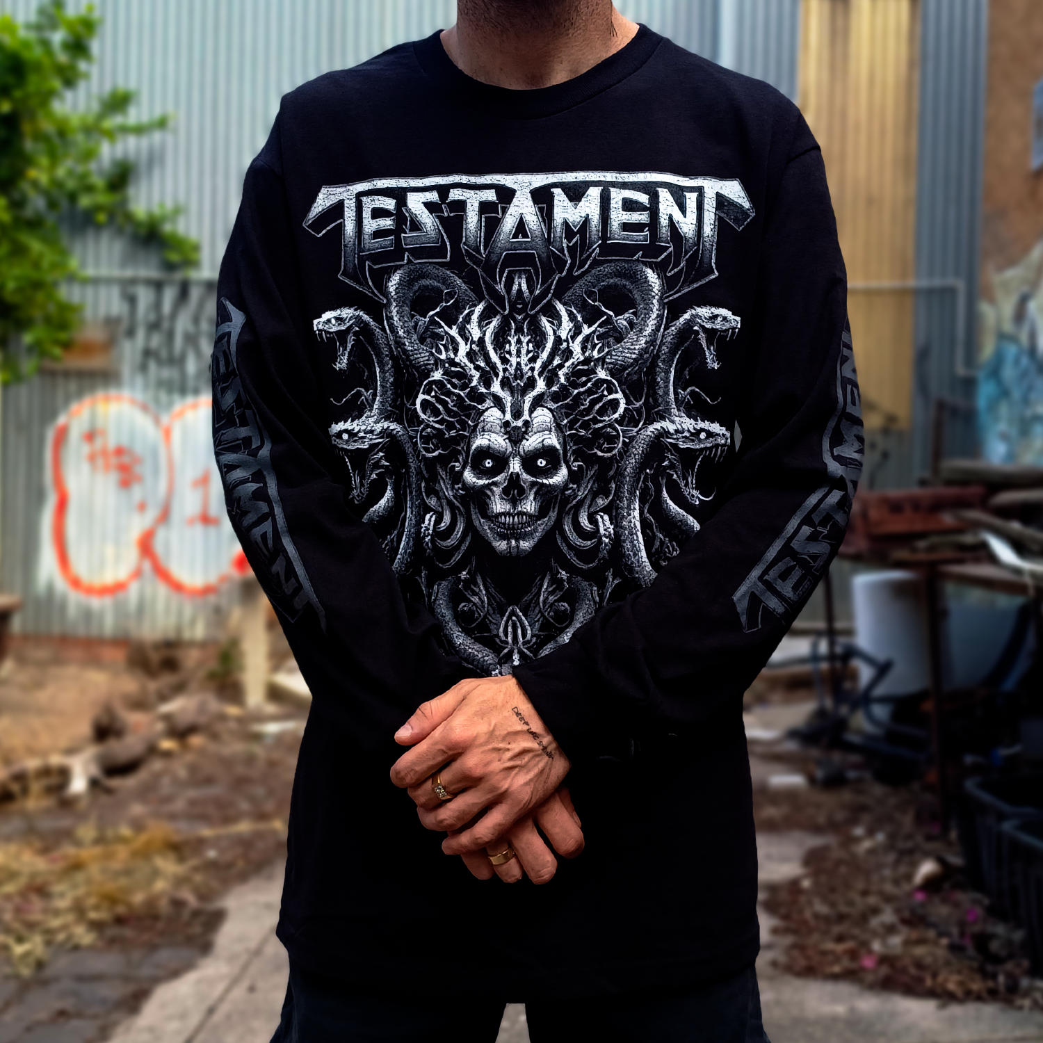 Testament - Medusa Longsleeve (Black)