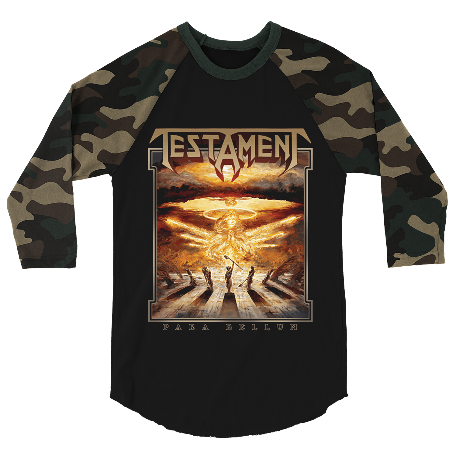 Testament - Para Bellum Raglan (Black)
