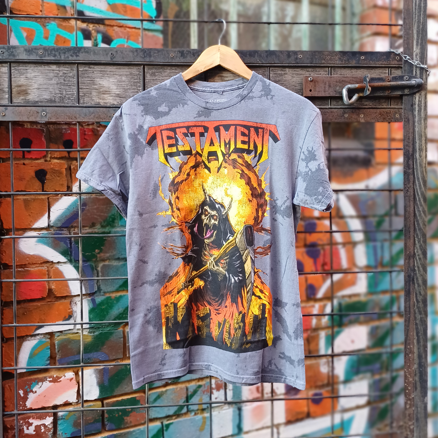 Testament - Reaper T-Shirt (Dark Rubble Dye)