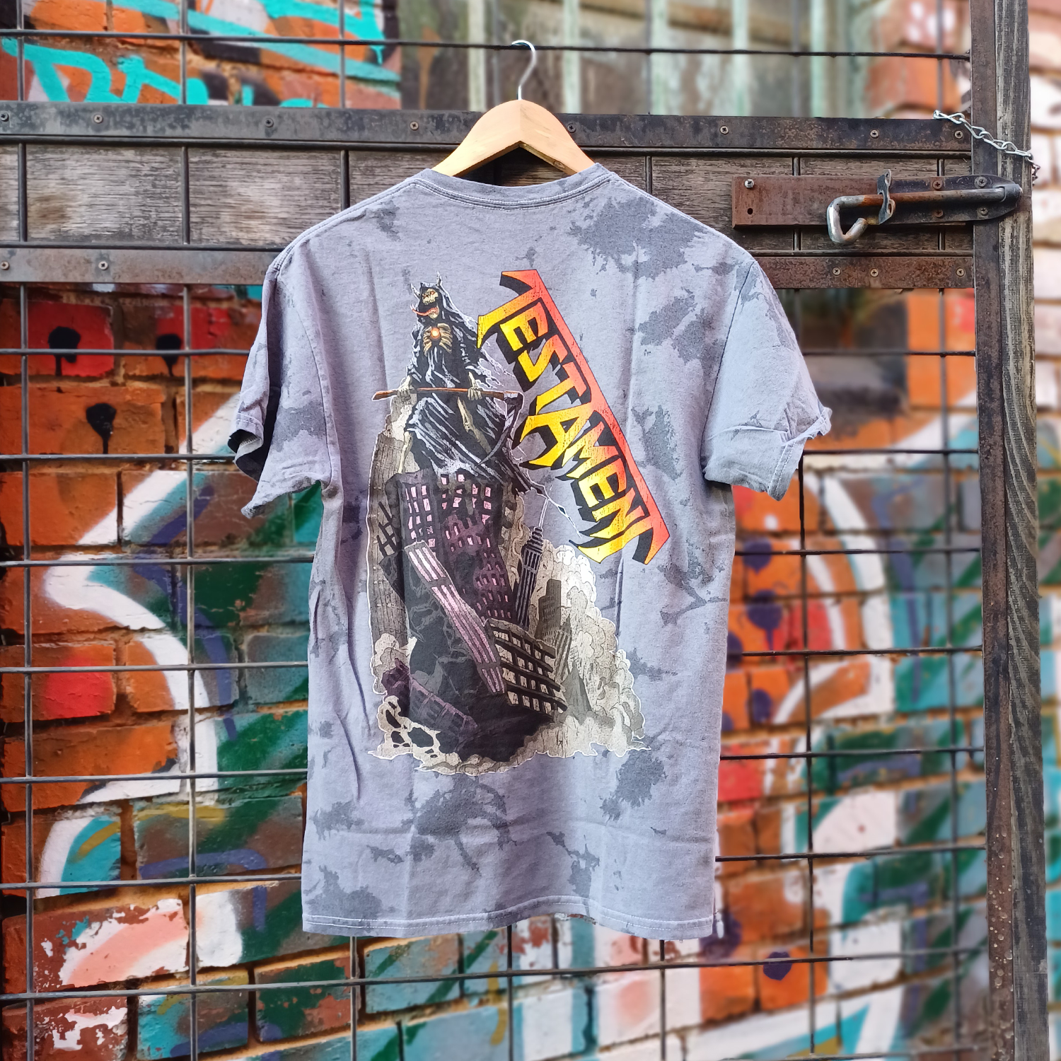 Testament - Reaper T-Shirt (Dark Rubble Dye)