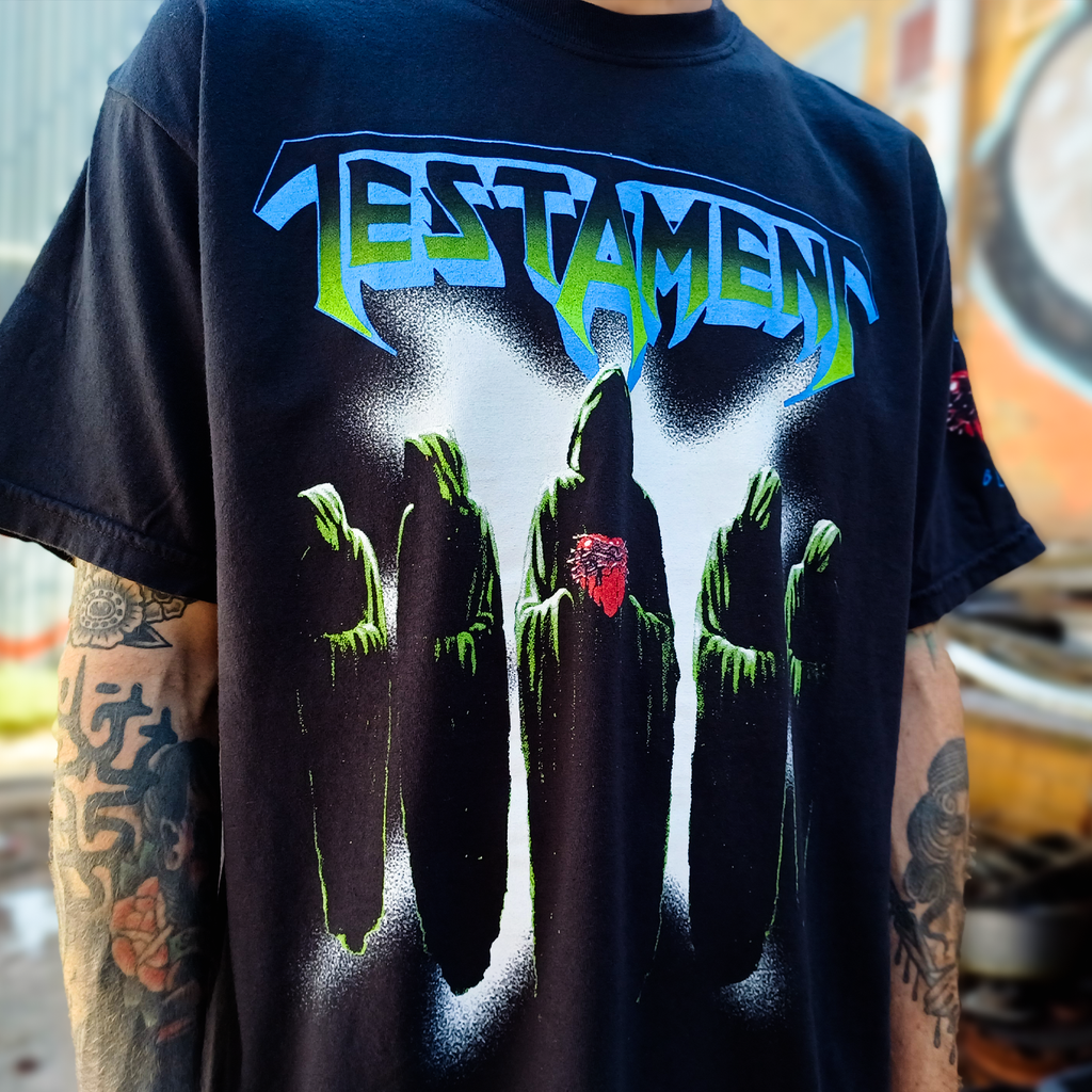 Testament - Souls Of Black Cover T-Shirt (Black)