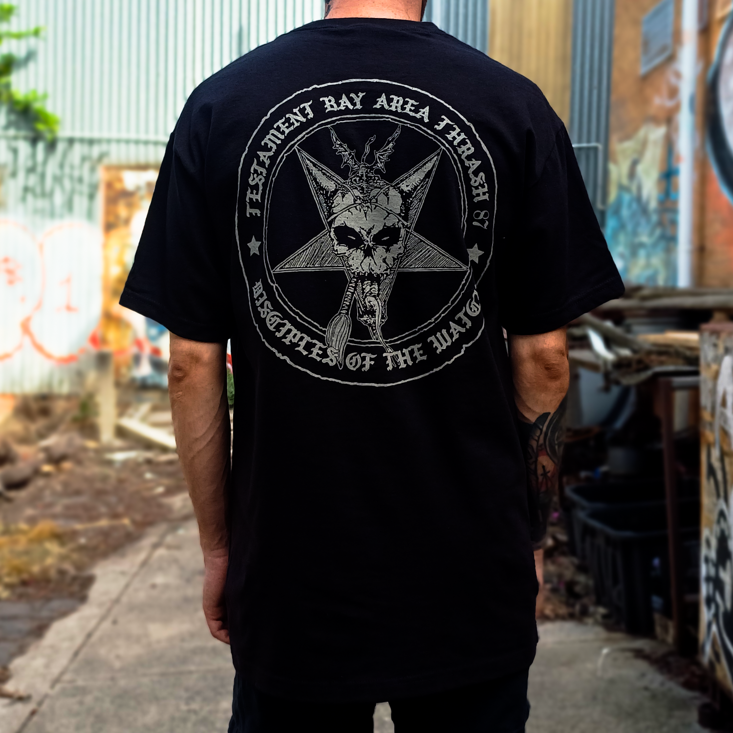 Testament - Bay Area Thrash T-Shirt (Black)