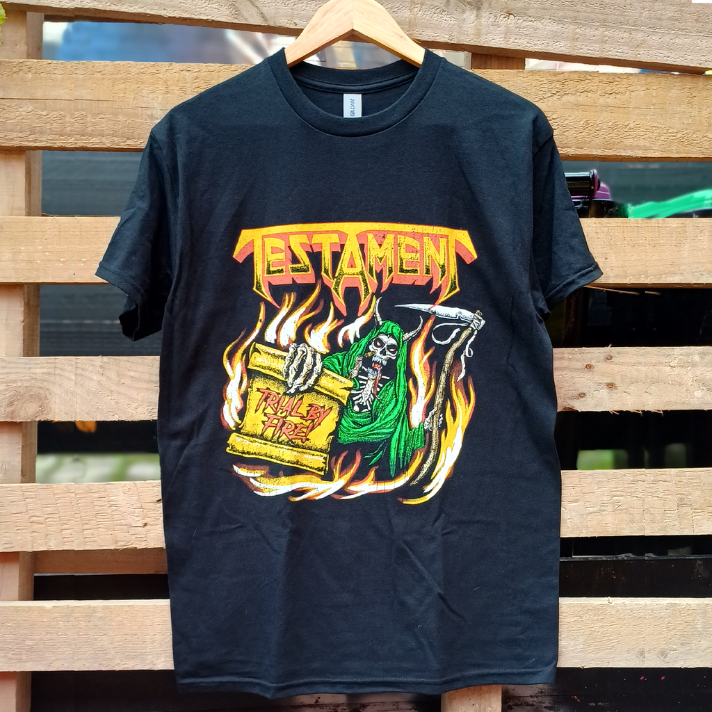 Testament - Trial By Fire T-Shirt (Black)