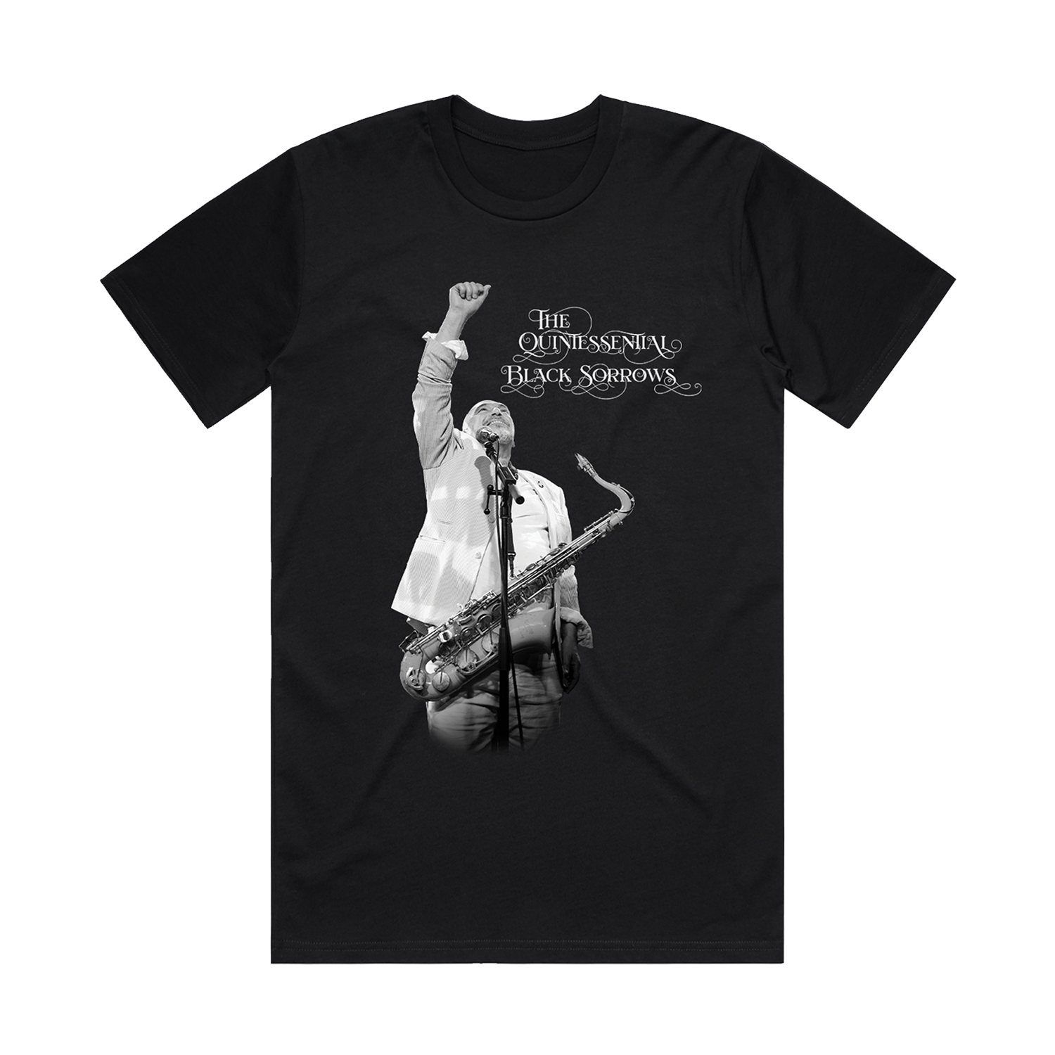 The Quintessential Black Sorrows Tee (Black)