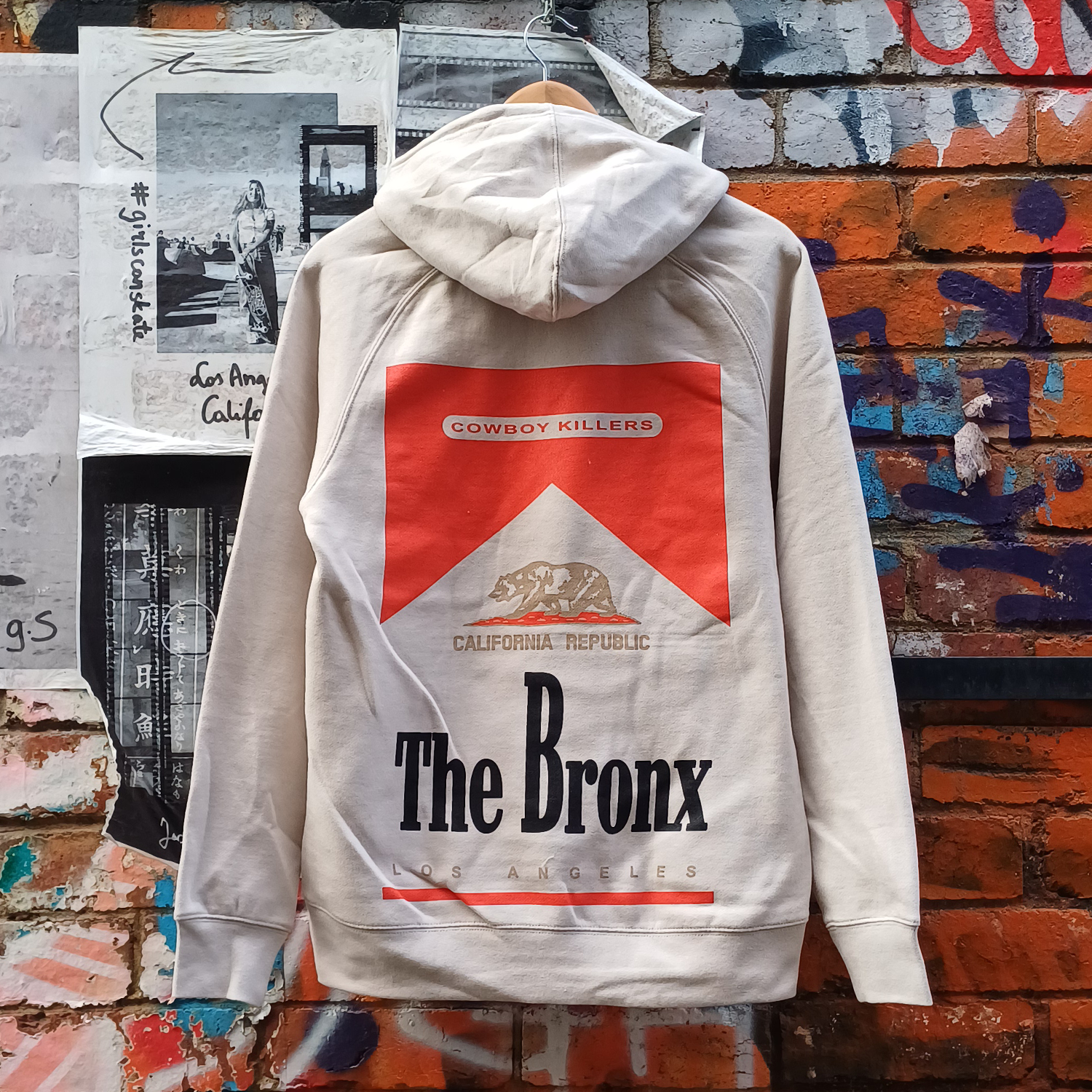 The Bronx - Cowboy Killers Hoodie (Bone)
