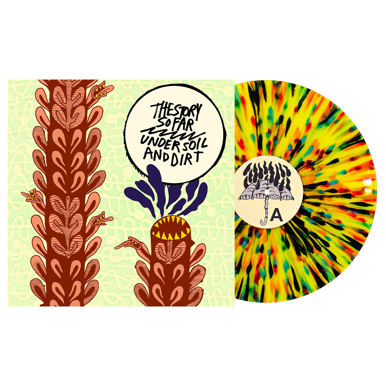 The Story So Far - Under Soil And Dirt 12" Vinyl (Yellow w/ Rainbow Splatter Vinyl)
