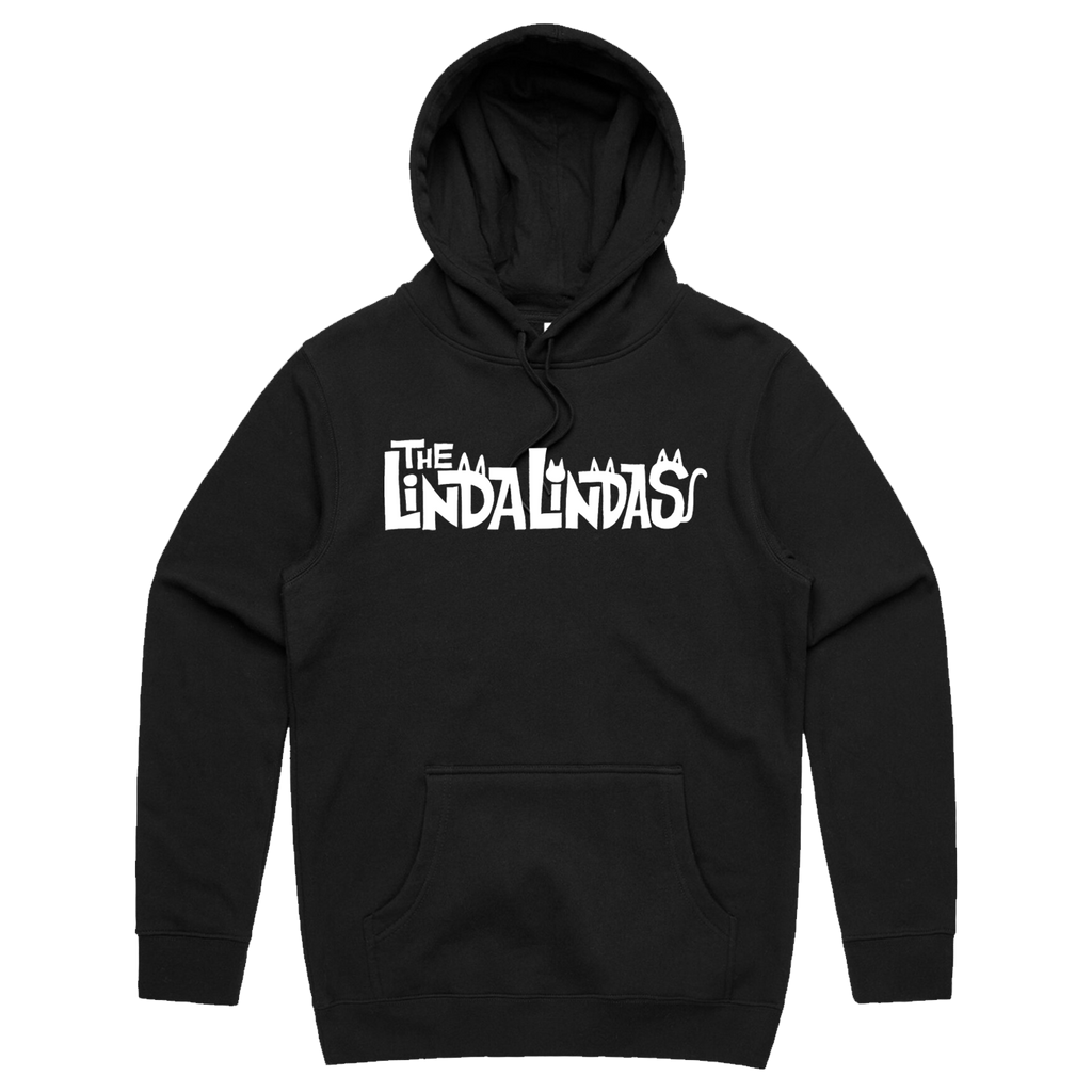 The Linda Lindas - Cat Logo Hoodie (Black)