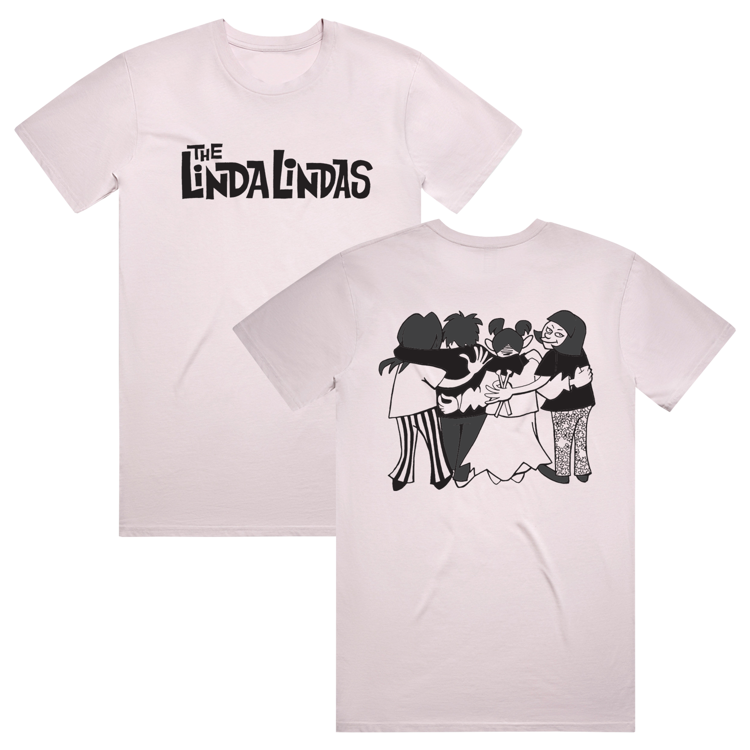 The Linda Lindas - Hanoi Yusuke Tee (Pink)
