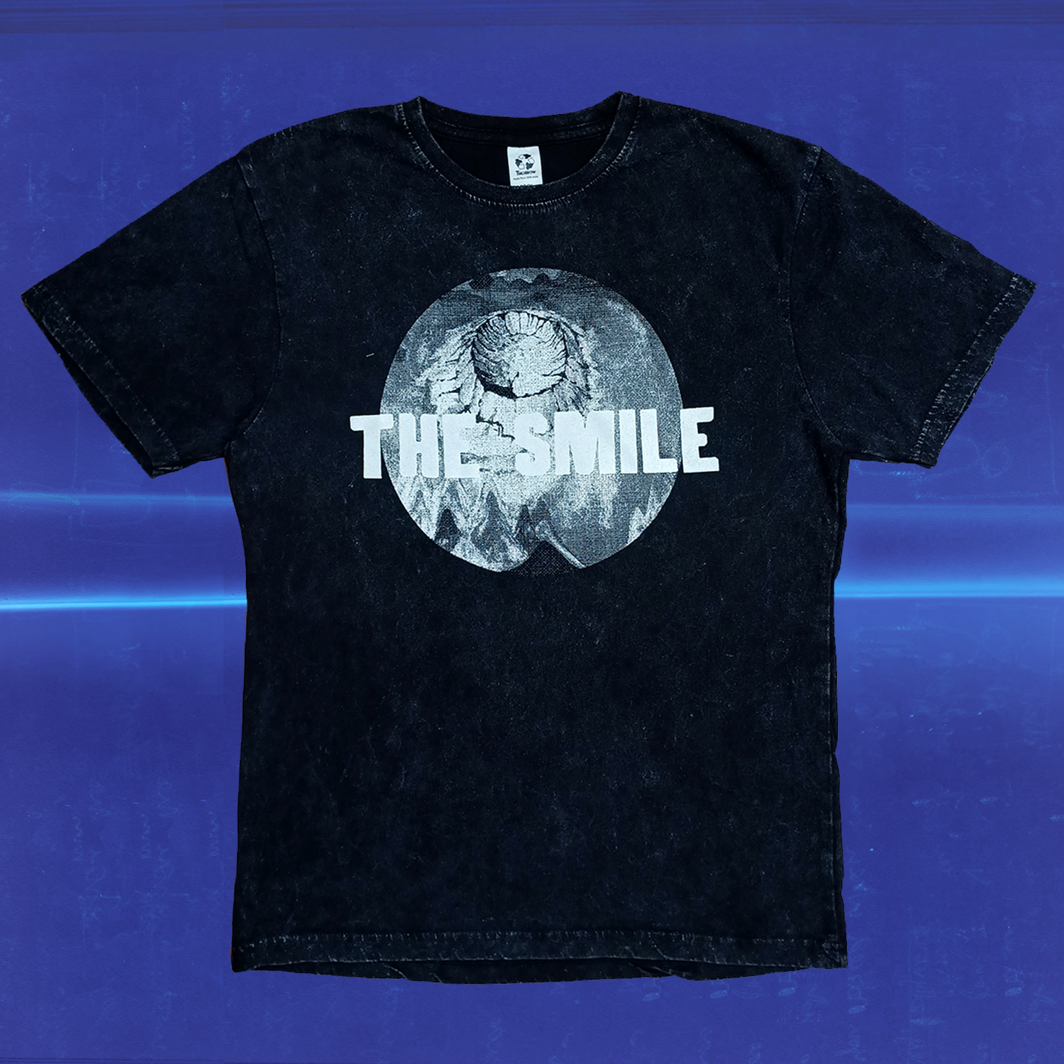 The Smile - Wall Of Eyes T-Shirt (Acid Wash Black)