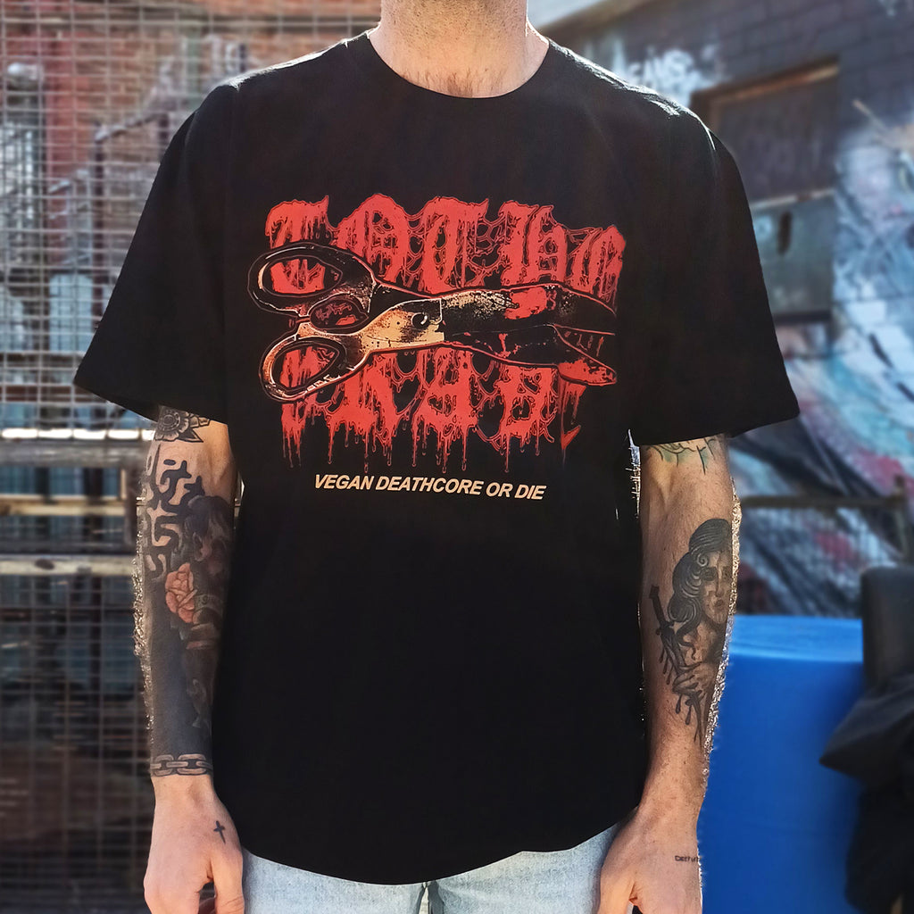 To The Grave - Scissors T-Shirt (Black)