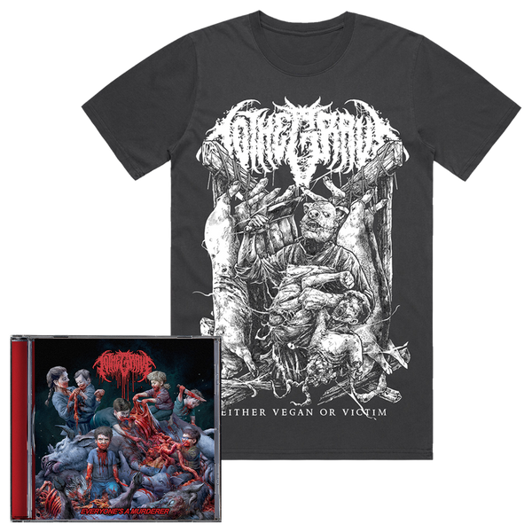 To The Grave - Everyone's A Murderer CD + T-Shirt Bundle