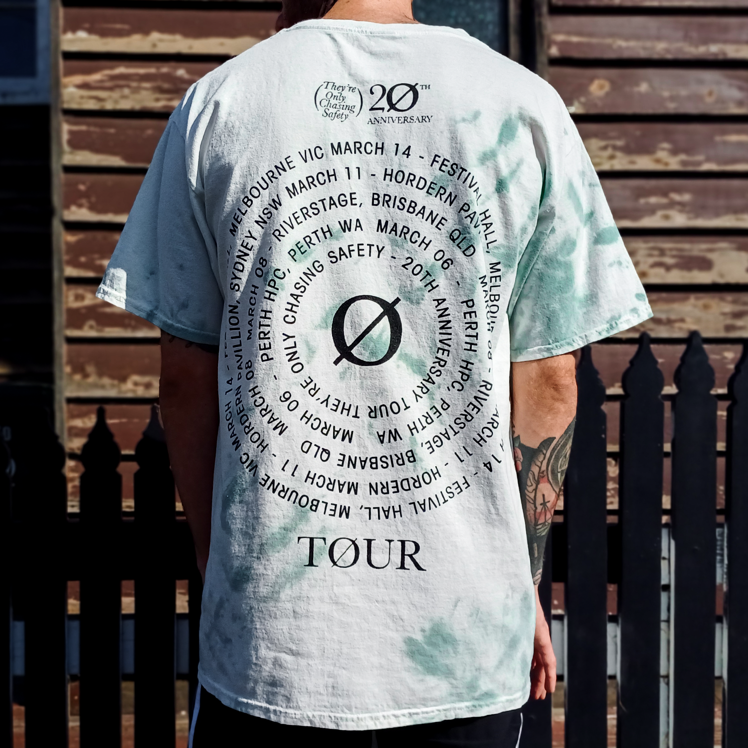 Underoath - TOCS 20th Anniv. Tour T-Shirt (Tie Dye)