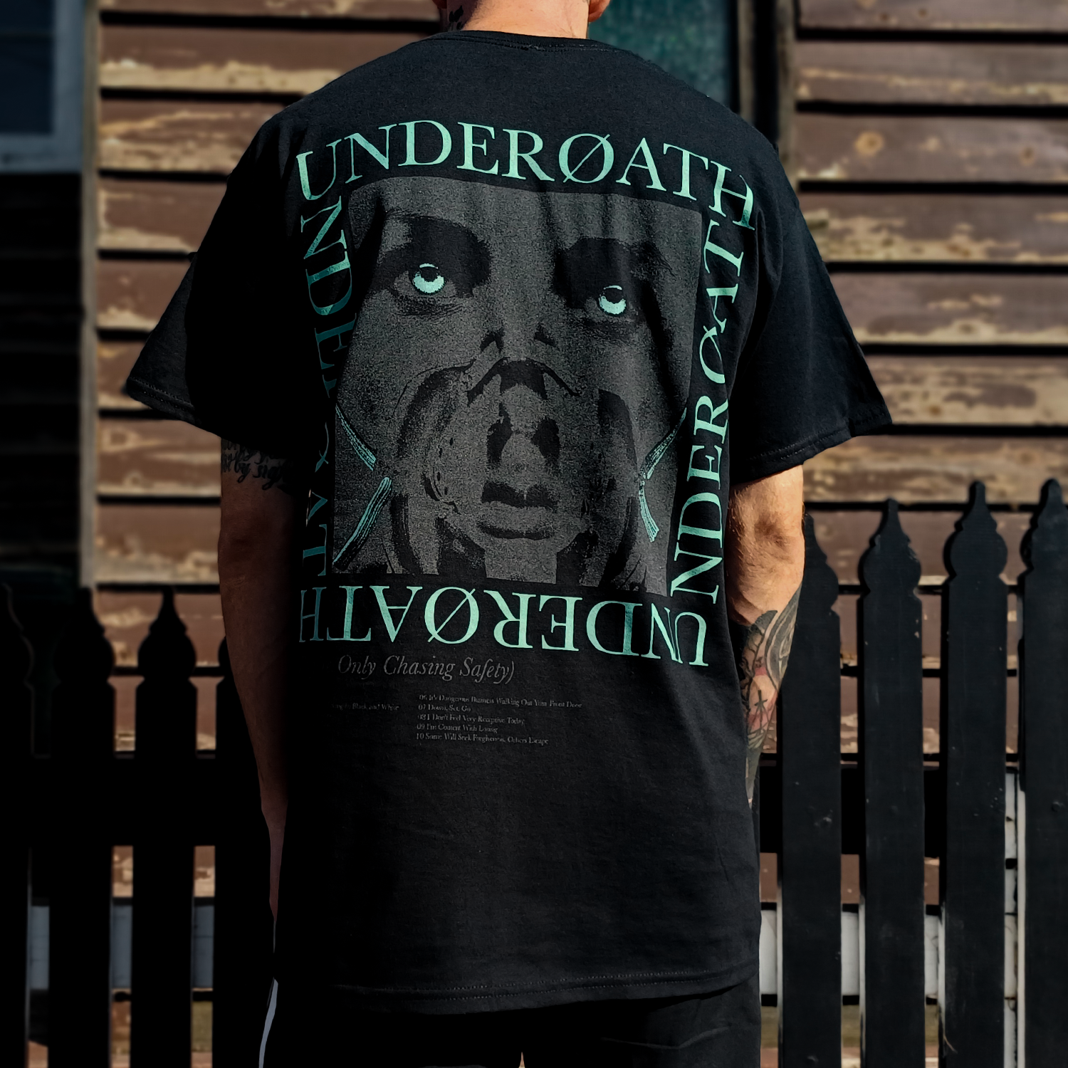 Underoath - TOCS Reflective T-Shirt (Black)