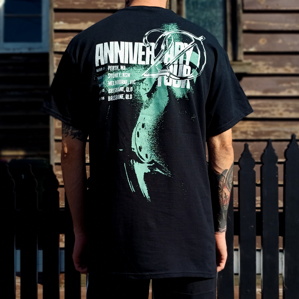 Underoath - They're Only Chasing Safety 20th Anniv. Tour T-Shirt (Black)