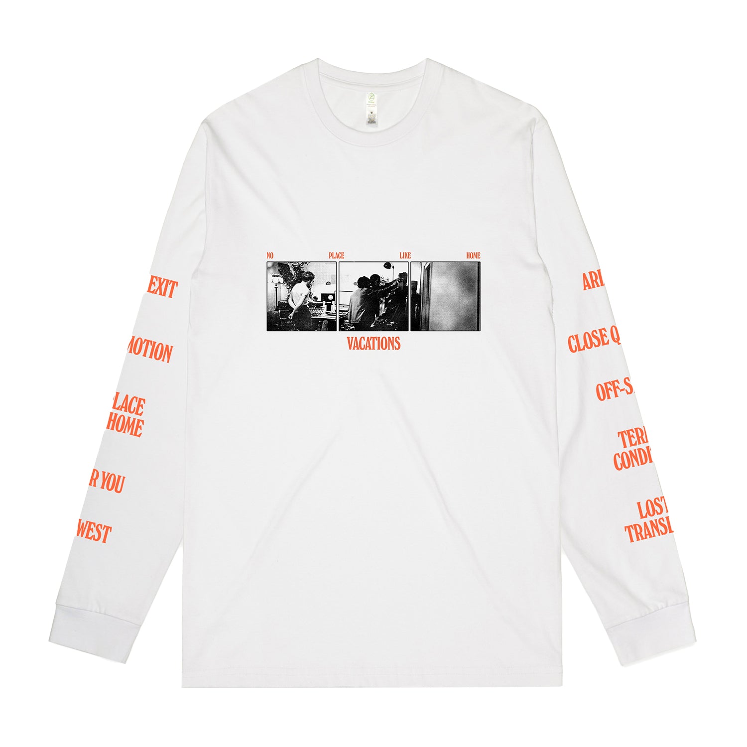 Vacations - Photo Longsleeve (White)