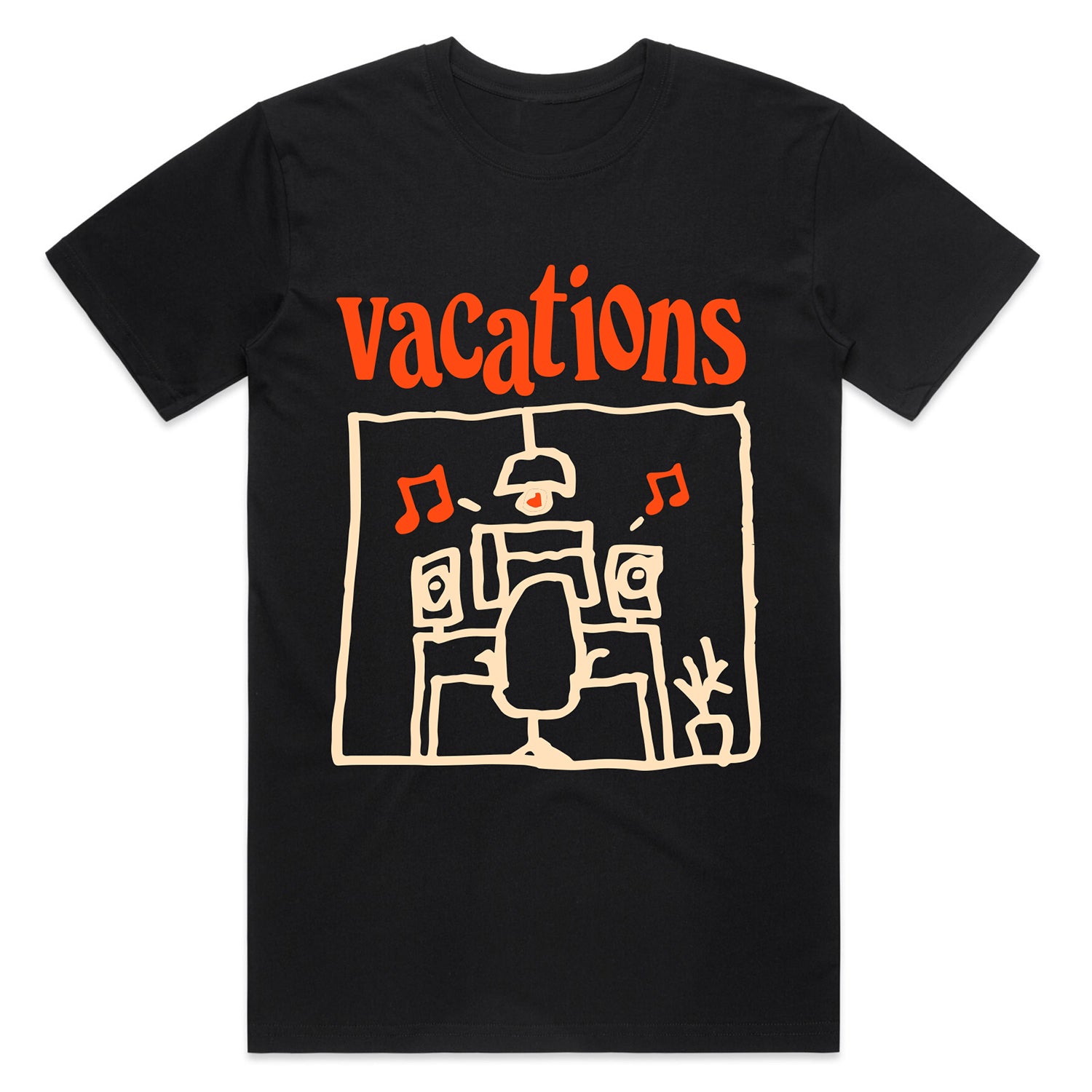 Vacations - Studio Tee (Black)