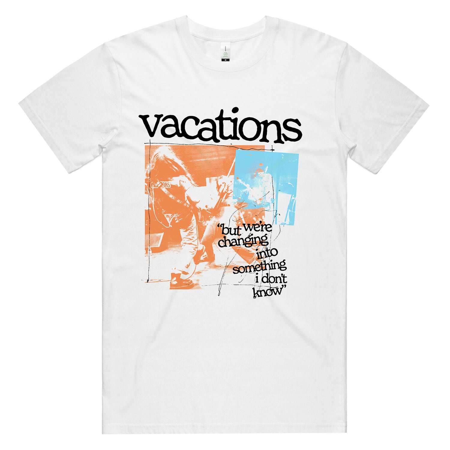 Changing Into Something T-Shirt (White) Vacations