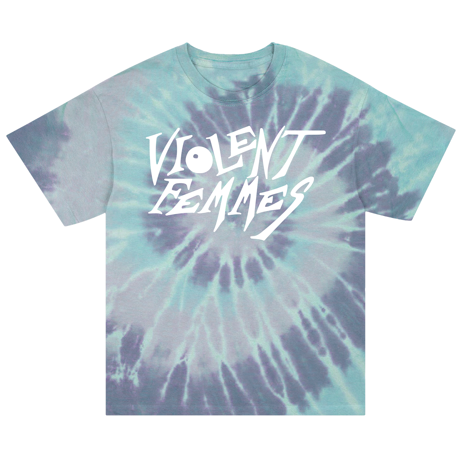 Violent Femmes - Logo Dyed T-Shirt (Summer Swirl Dye)