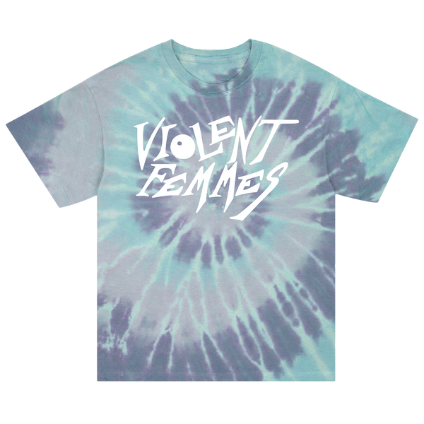 Violent Femmes - Logo Dyed T-Shirt (Summer Swirl Dye)