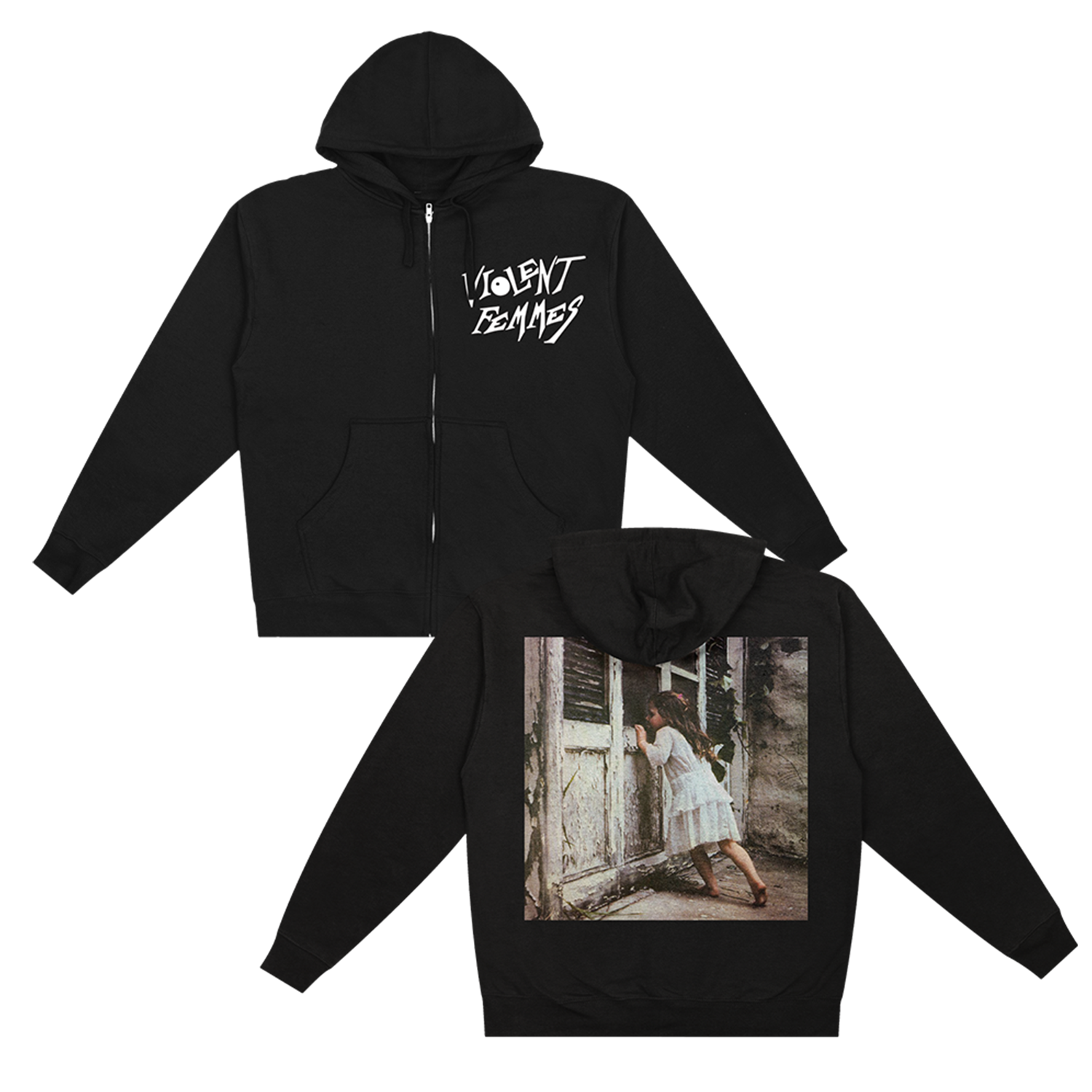 Violent Femmes - Stink ST Zip Up Hoodie (Black)