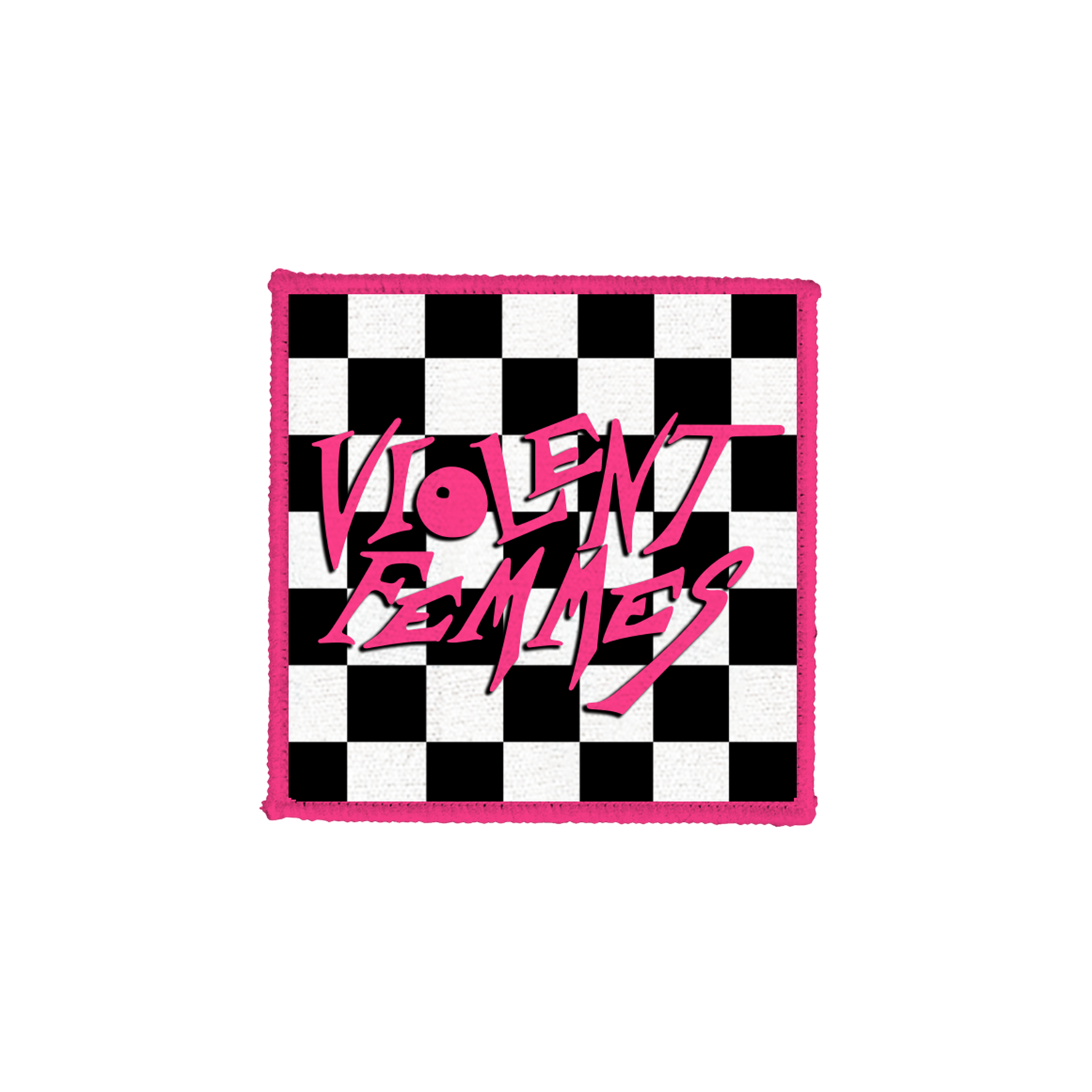 Violent Femmes - Stinky Logo Checkered Woven Patch - Tour Edition