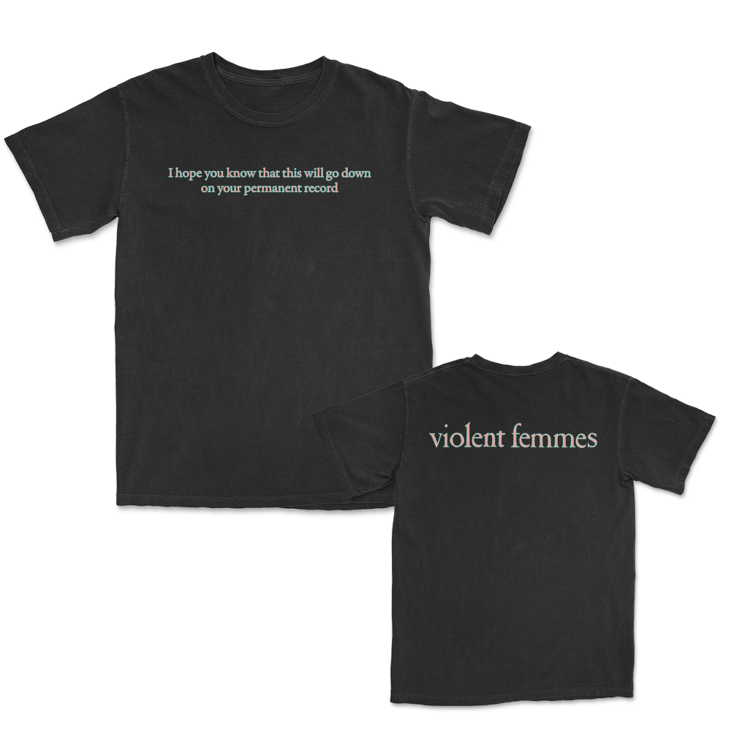Violent Femmes - Permanent Record T-Shirt (Black)