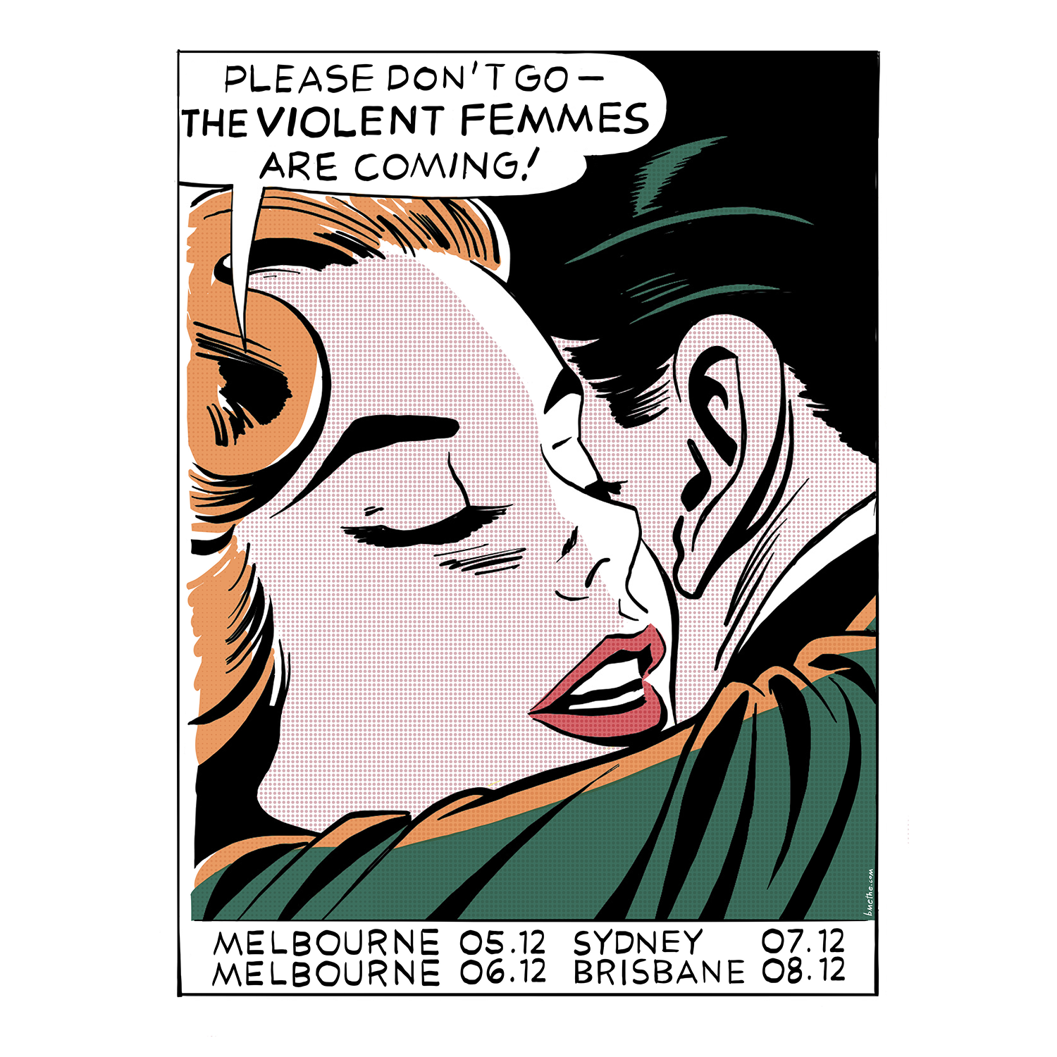 Violent Femmes - AUS Tour Poster (A3)