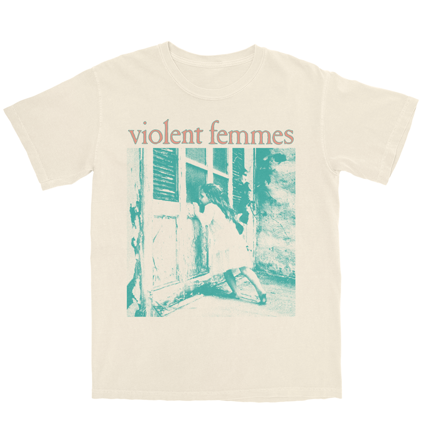 Violent Femmes - Self-Titled Album Cover T-Shirt (Ivory)