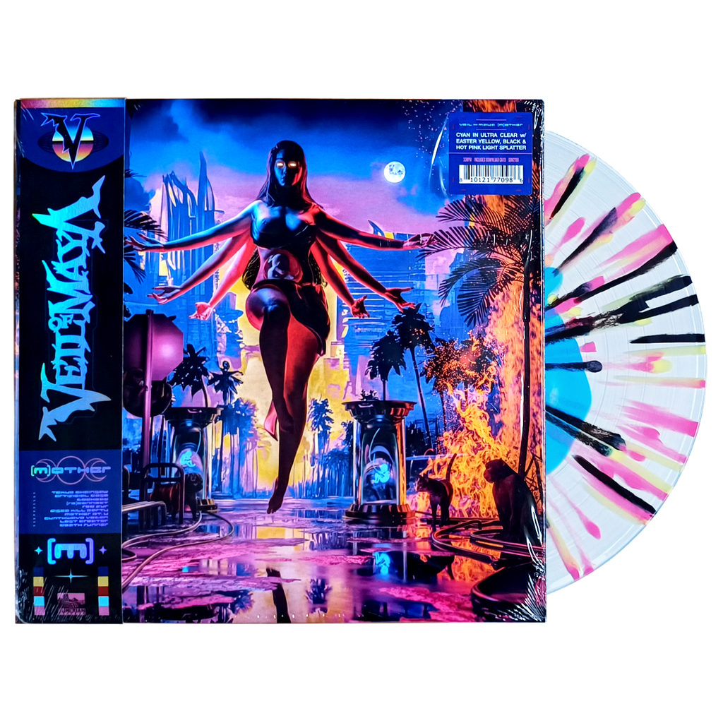 Veil Of Maya - [m]other Standard LP (Cyan / Clear / Yellow / Black / Hot Pink Vinyl)