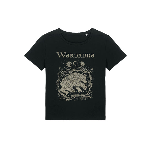 Wardruna - Hibernating Bear Womens T-Shirt (Black)