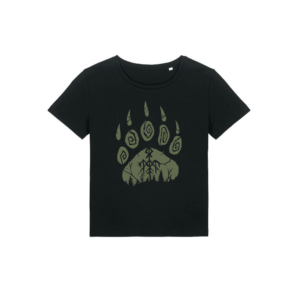 Wardruna - Bear Paw Womens T-Shirt (Black)