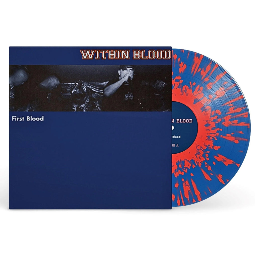 Within Blood - First Blood LP (Blue/Red Splatter Vinyl)