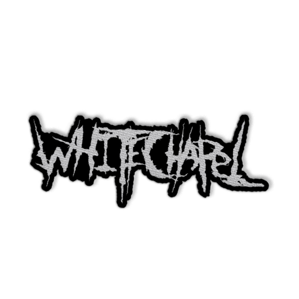 Whitechapel - Logo Patch (Black/White)