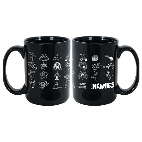 The Meanies - Icons Mug (Black)