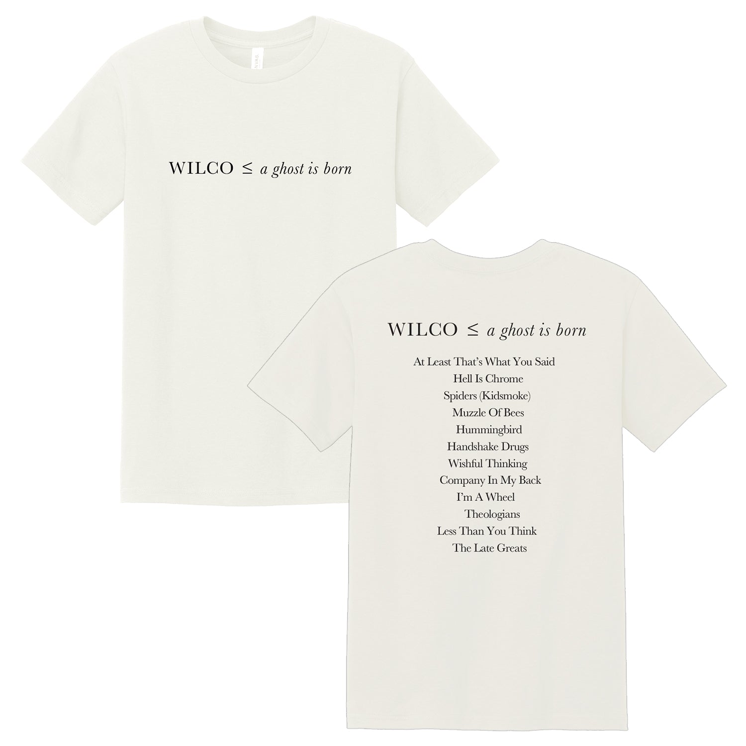 Wilco - A Shirt is Born T-Shirt (Vintage White)