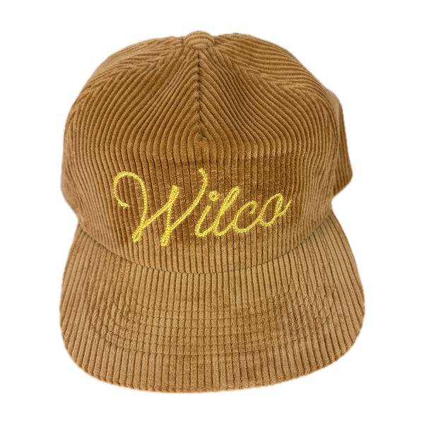 Wilco - Corduroy Chain Stitched Embroidered Snapback Hat