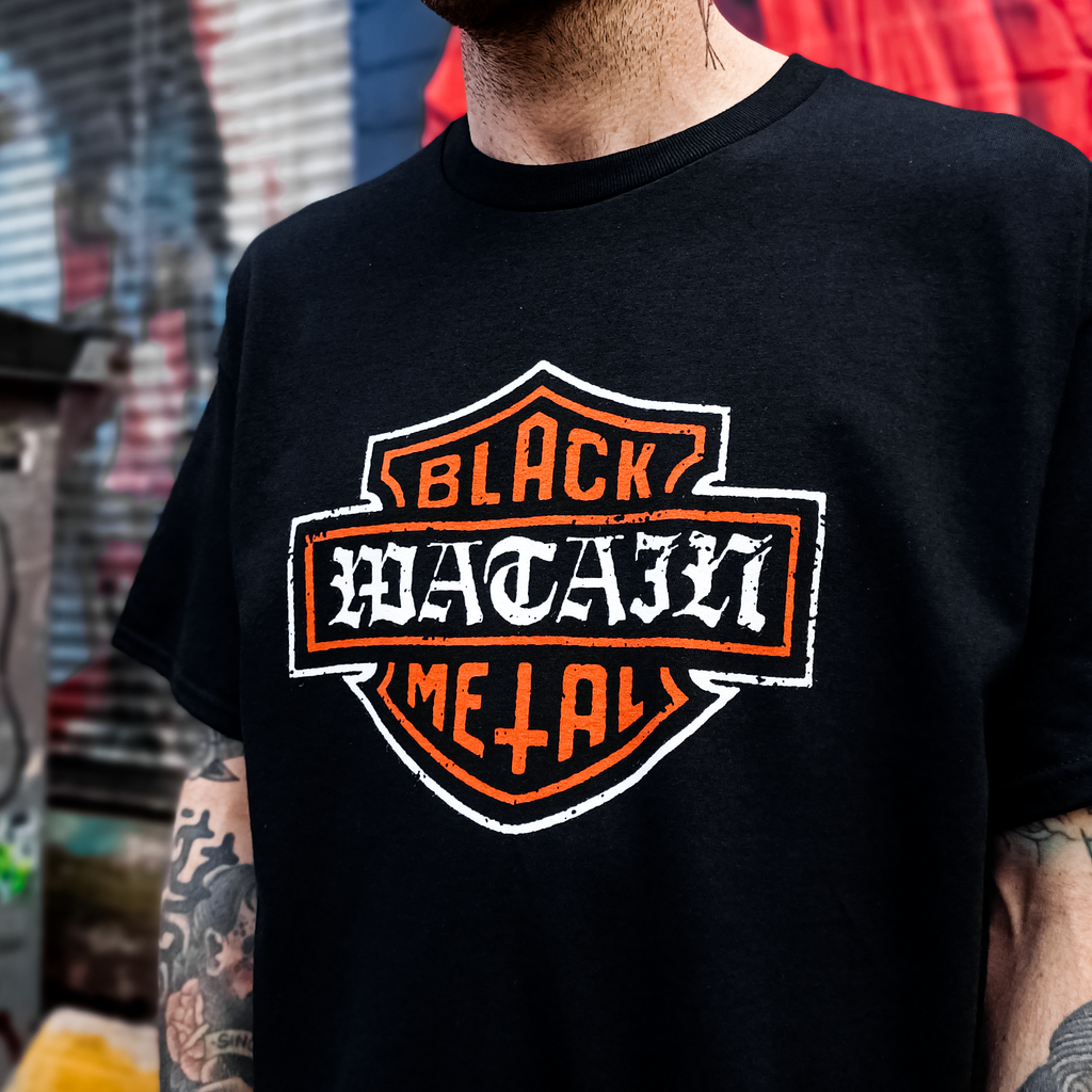 Watain - Harley Emblem T-Shirt (Black)