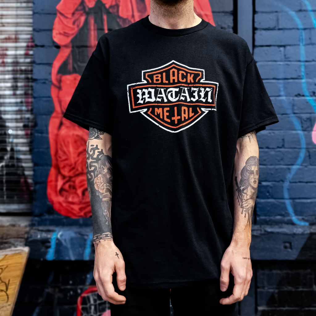 Watain - Harley Emblem T-Shirt (Black)