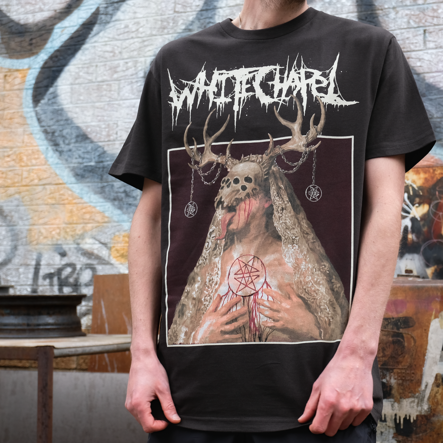 Whitechapel - Silver Tongue T-Shirt (Pepper)