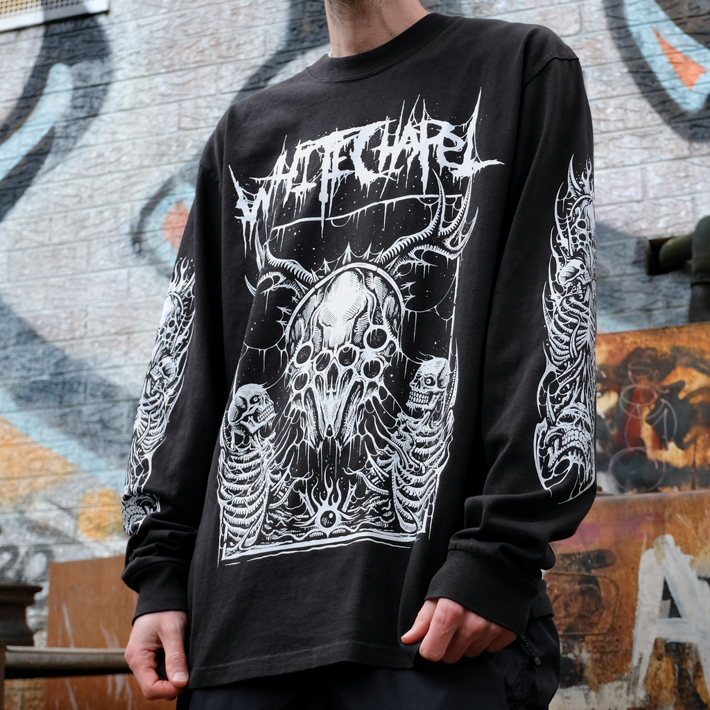 Whitechapel - Skulls Longsleeve (Black)