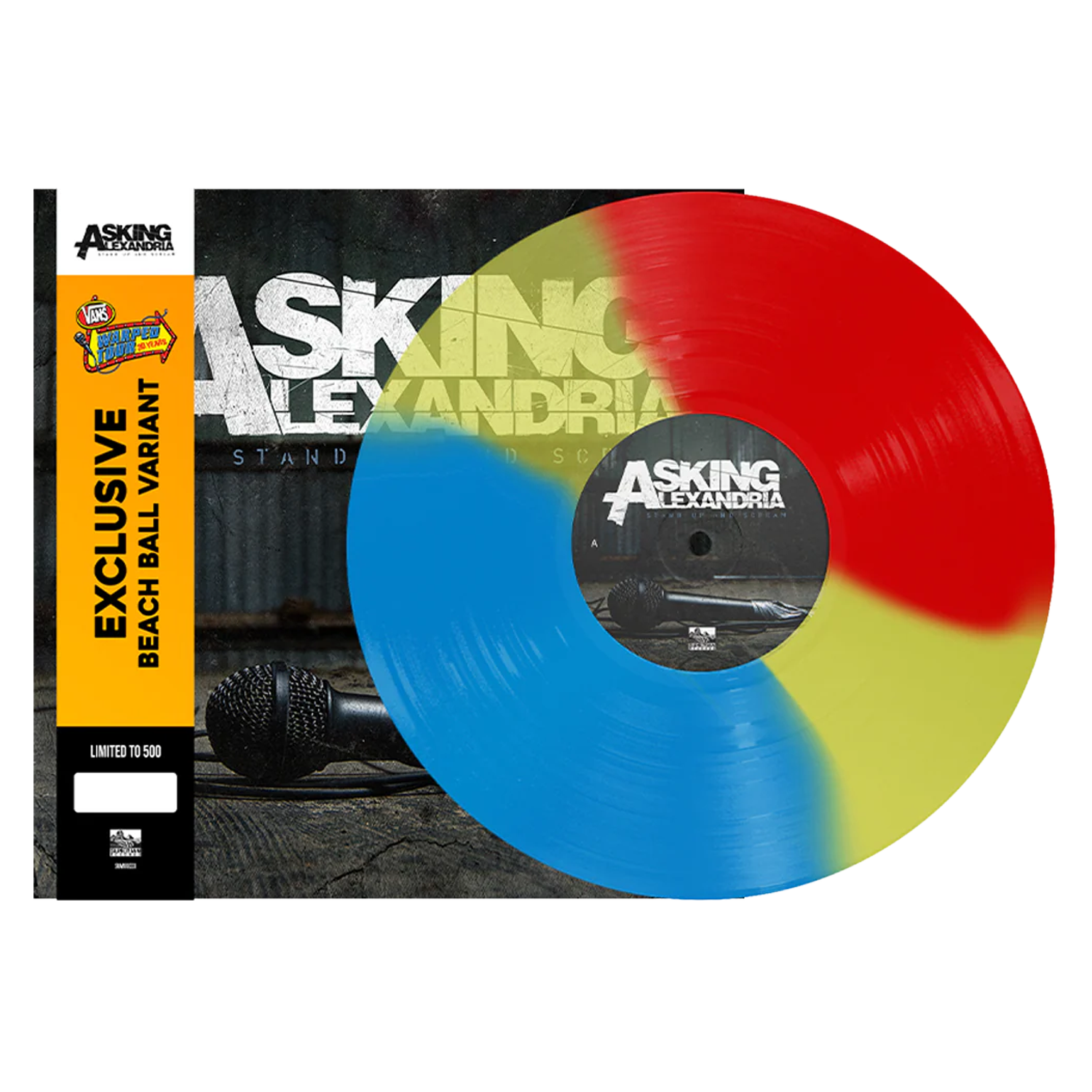 Asking Alexandria - Stand Up And Scream LP Vinyl (Beach Ball)