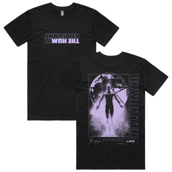 Unwritten Law - Abduction Front & Back T-Shirt (Black)