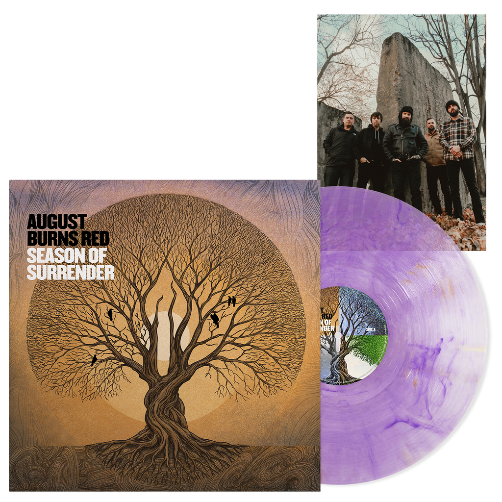 August Burns Red - Season of Surrender LP (Volcanic Afterglow Vinyl) + Signed Postcard