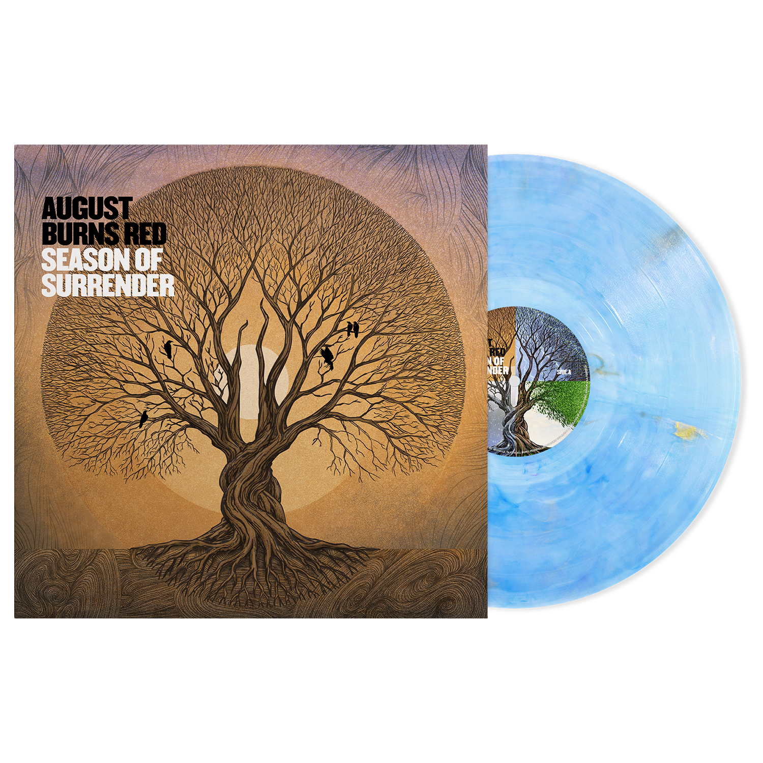 August Burns Red - Season of Surrender LP (Spring Skies Vinyl) + Signed Postcard