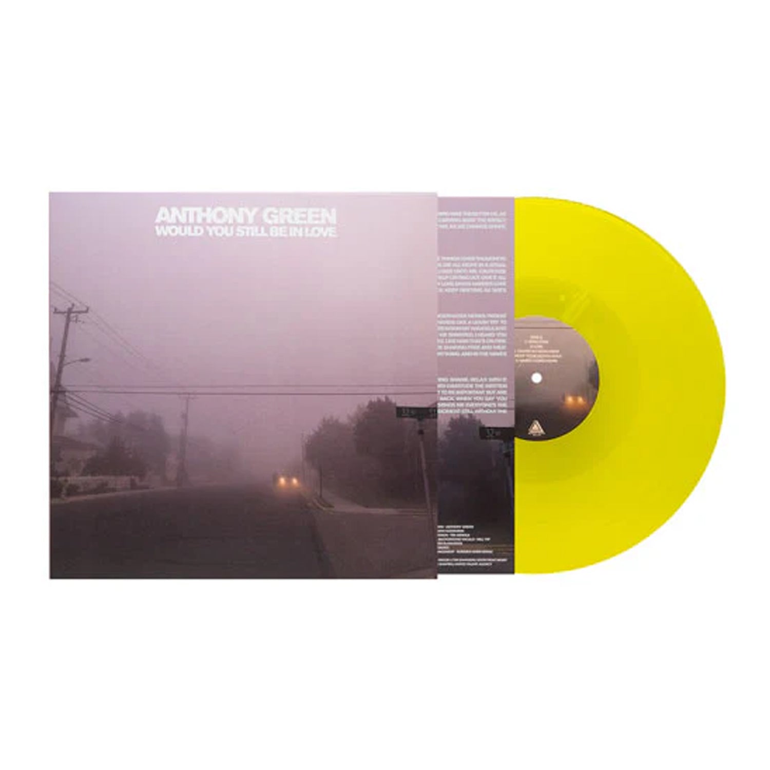 Anthony Green - Would You Still Be In Love LP (Yellow Vinyl)
