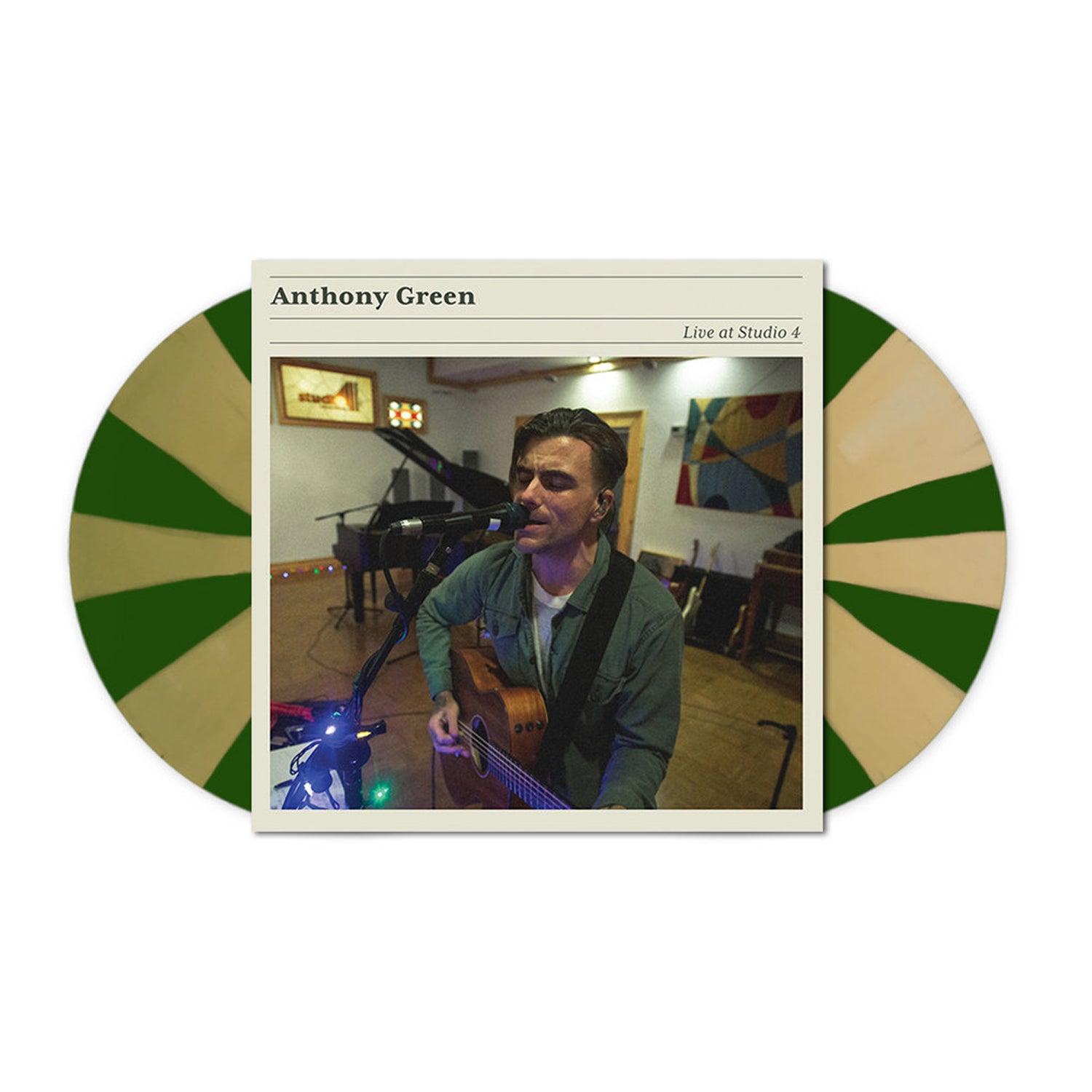 Anthony Green - Live at Studio 4 2LP (Gold & Green Pinwheel Vinyl)