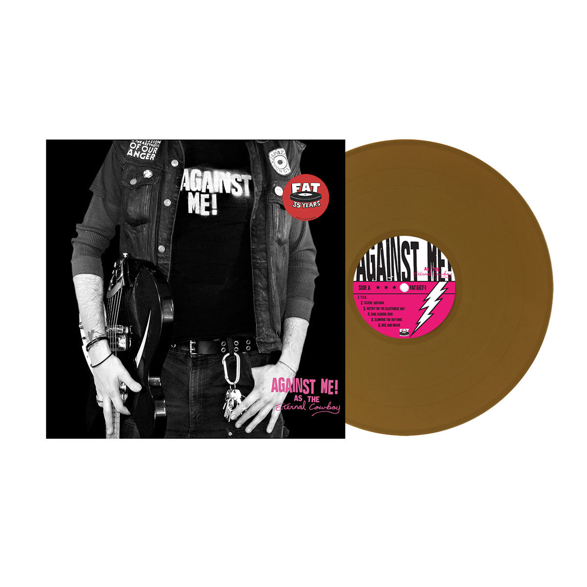 Against Me! - As The Eternal Cowboy (35th Anniversary) LP (Gold Vinyl)