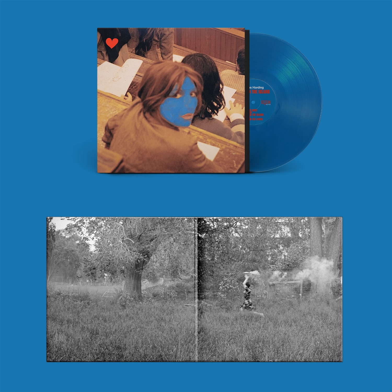 Aldous Harding - Train on the Island LP (Blue Vinyl)